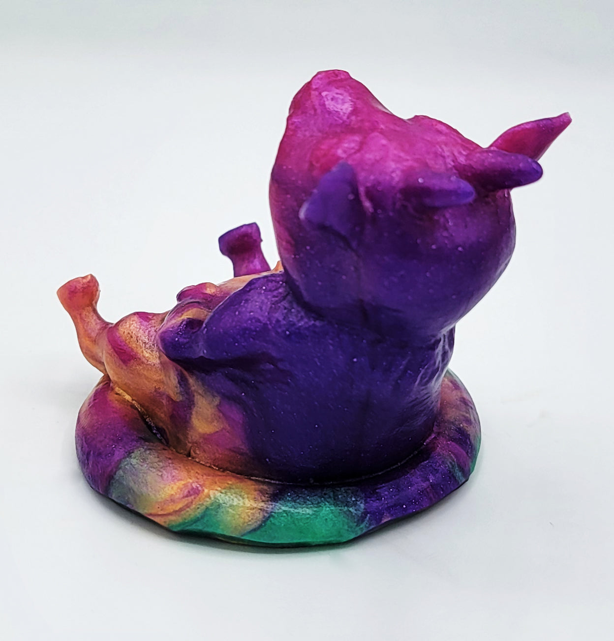 Floatie Goat - GITD Medium silicone - GT-013