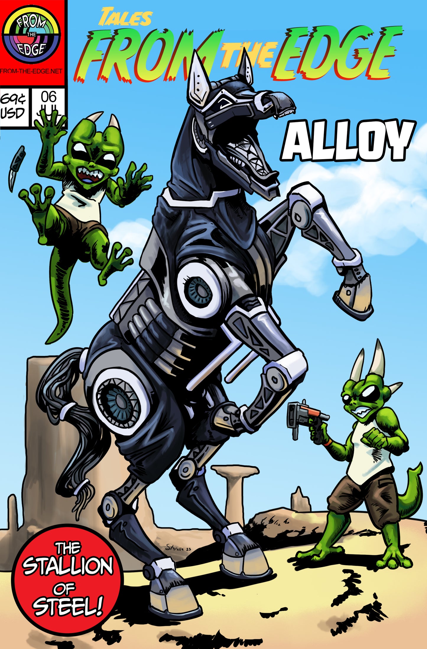Small Alloy - GITD/UV Soft silicone - AL-407