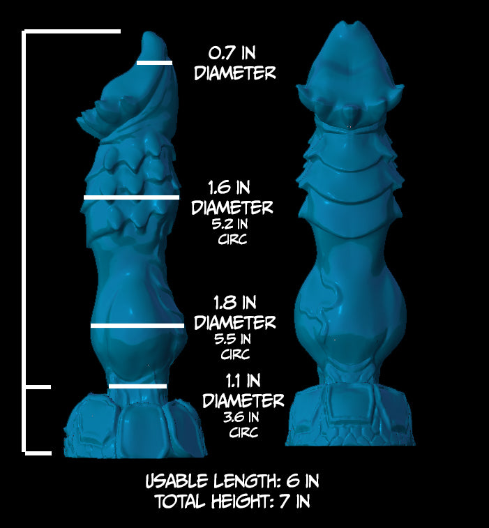 FLOP Averax - GITD Medium silicone - AX-611