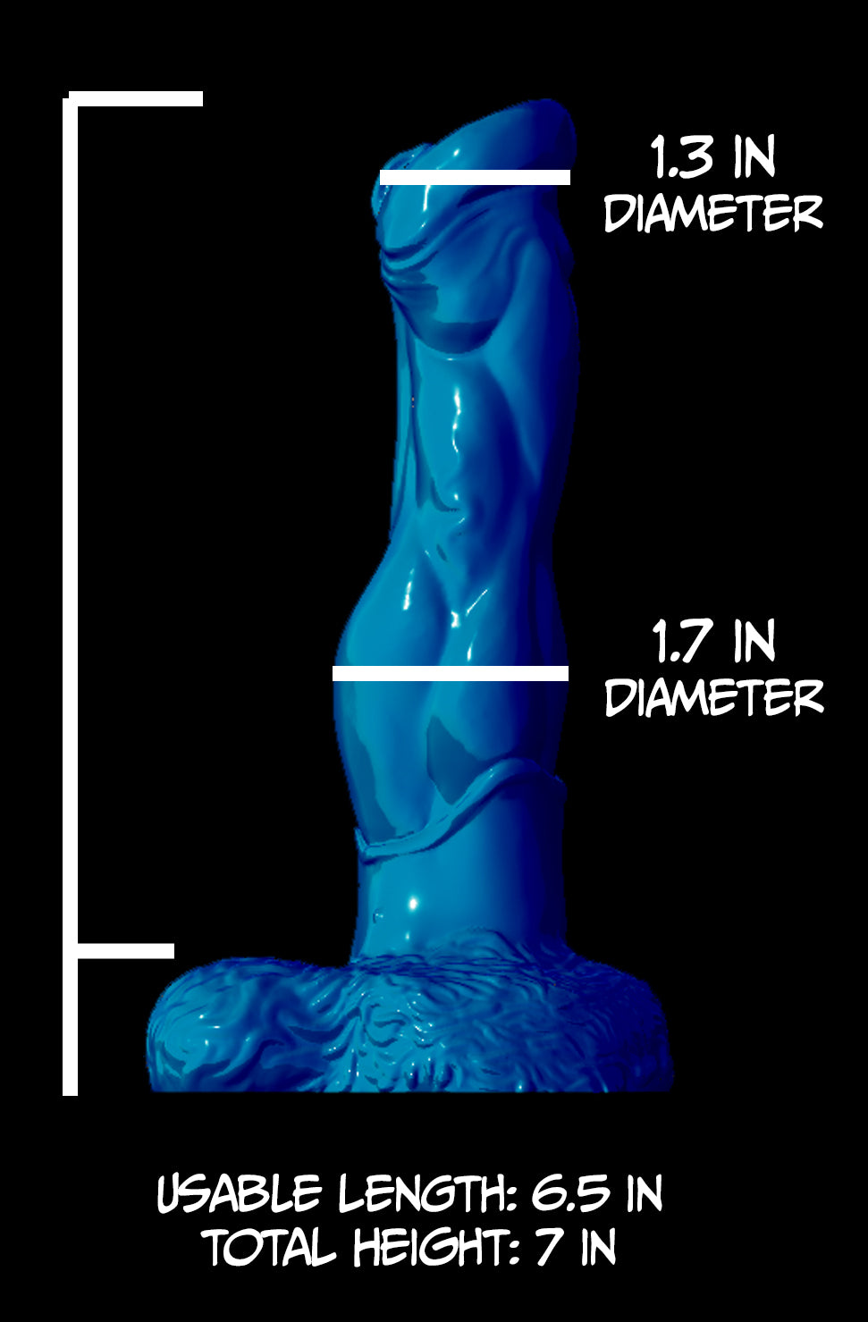 Brawn - GITD/UV Soft silicone - BR-470