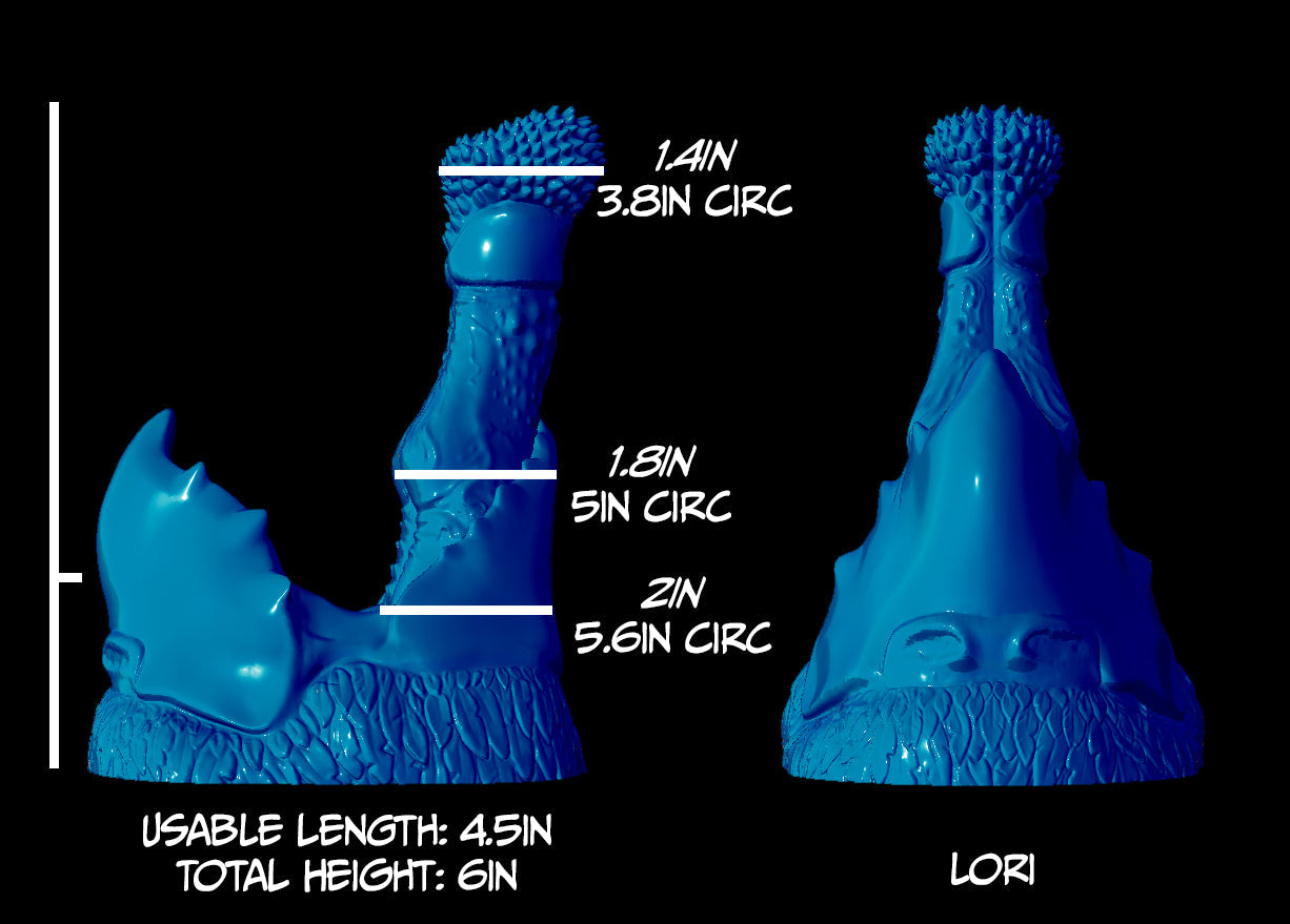 Lori - GITD Soft silicone - LO-464