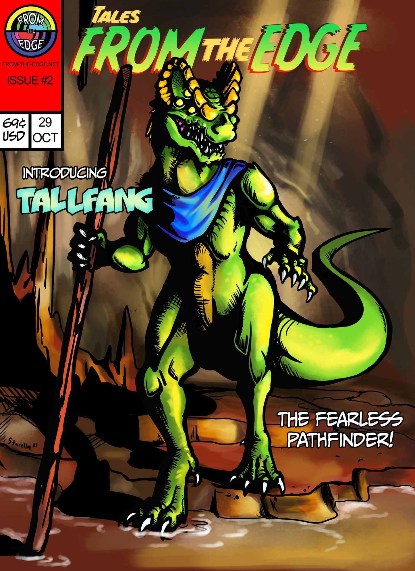 Small Tallfang - GITD Soft silicone - TF-200