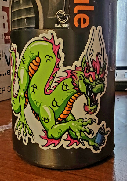 Vandal Dragon Sticker