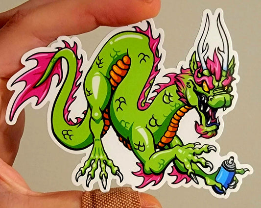 Vandal Dragon Sticker