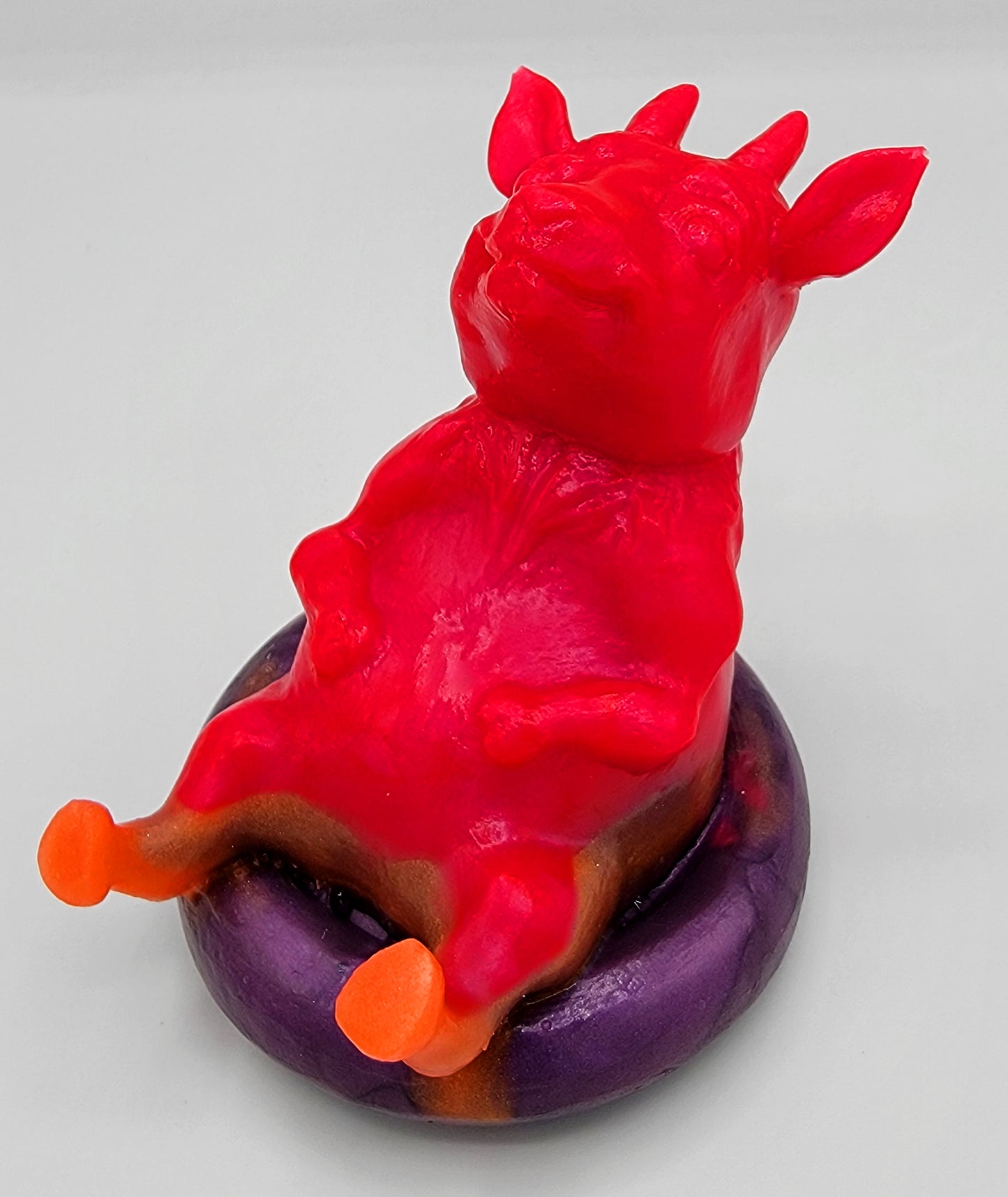 Floatie Goat - GITD/UV Soft silicone - GT-006