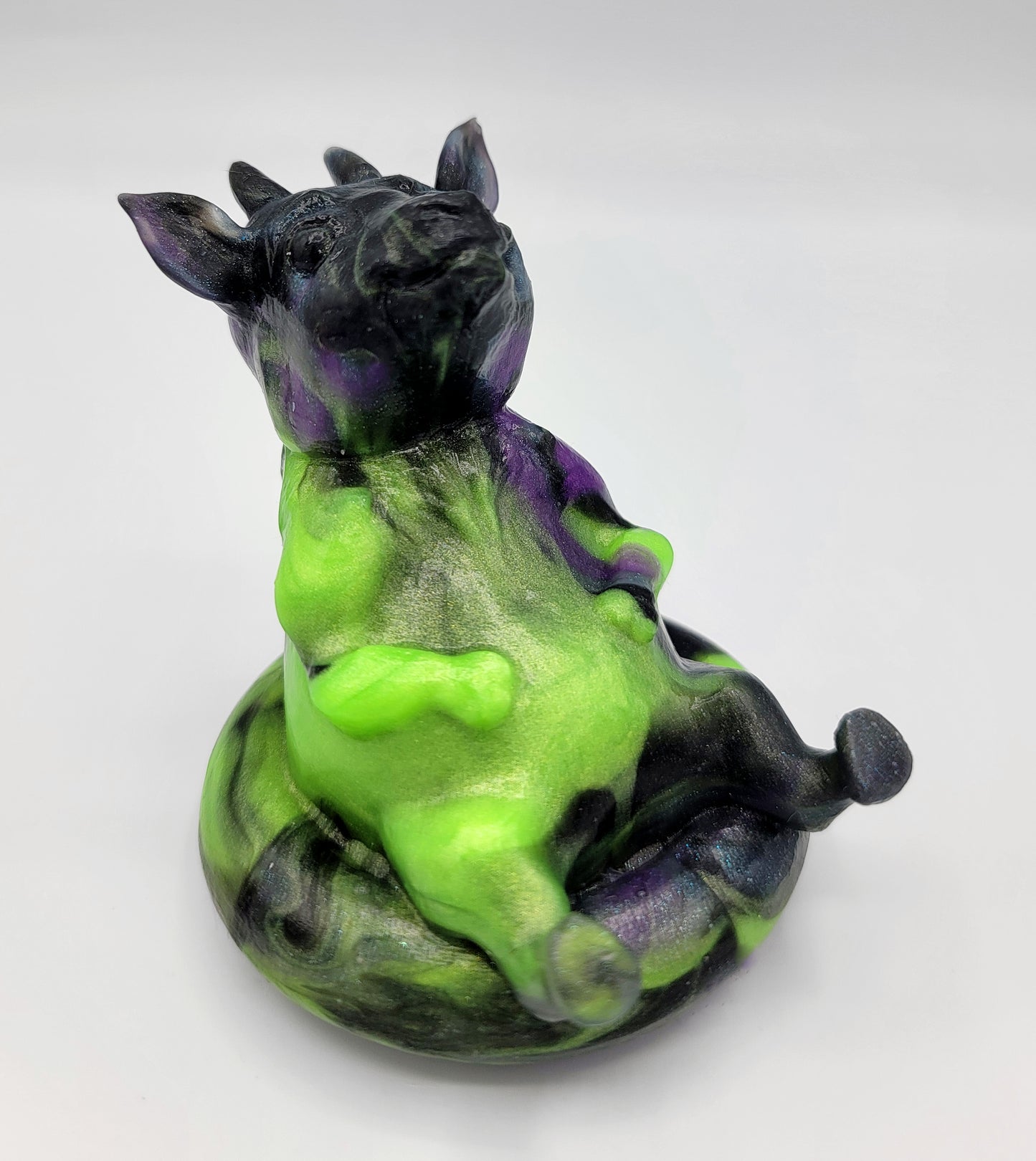 Floatie Goat - GITD Medium silicone - GT-005