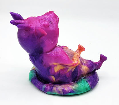 Floatie Goat - GITD Medium silicone - GT-013