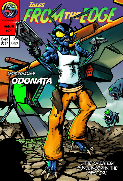 FLOP Medium Odonata - GITD Medium silicone - OD-613